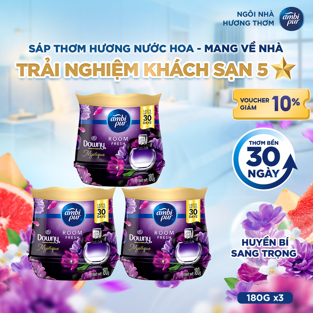 Combo 3 Sap Thom Ambi Pur Huong Huyen Bi Nha Cua Thom Mat Don Tet