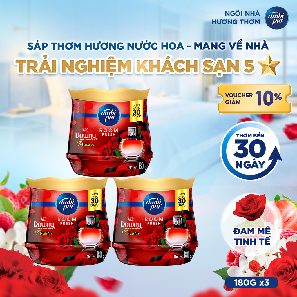 Combo 3 Sap Thom Ambipur Dam Me Nha Cuc Thom Don Tet