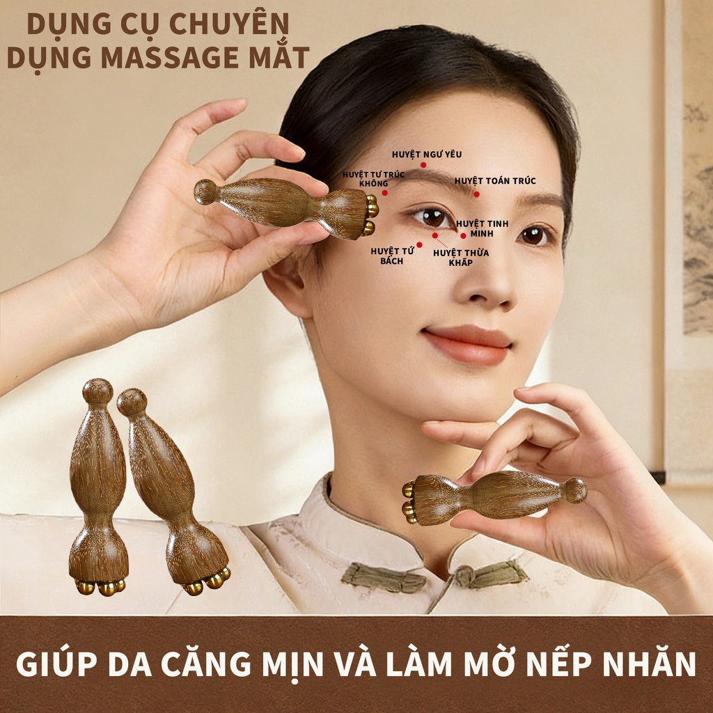 Máy Mát Xa Gỗ Hồng Lotus