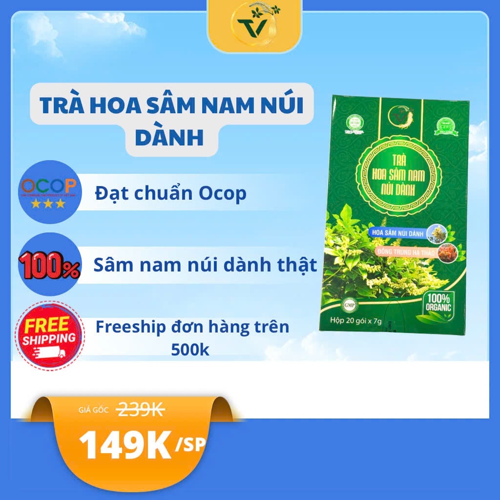 Trà Túi Lọc Hoa Sâm Núi