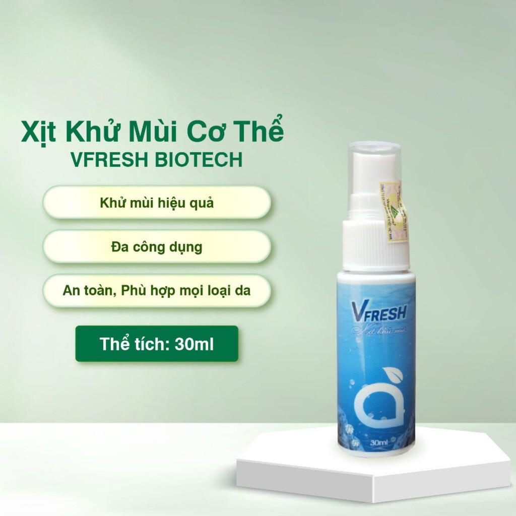 Xit Khu Mui Vfresh Huong Bac Ha Khong Con