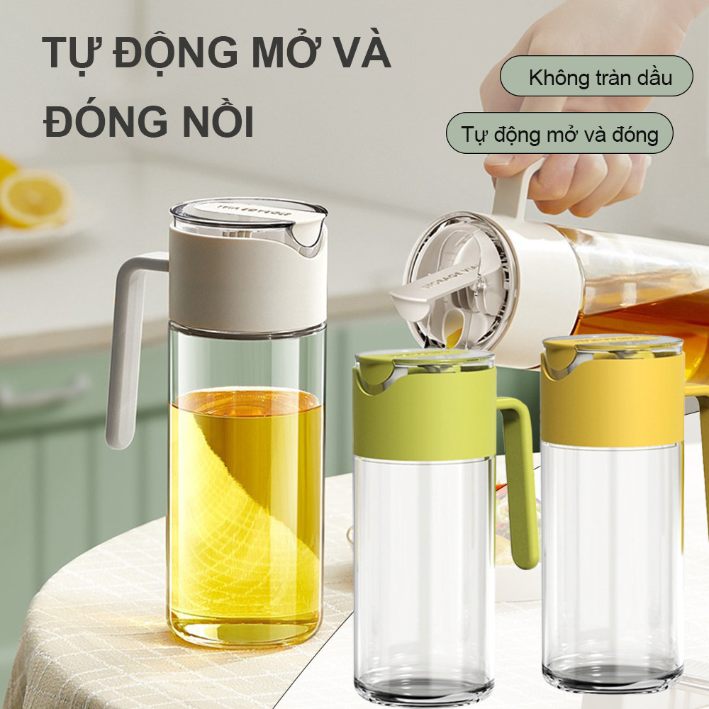Bình Đựng Dầu Ăn Thủy Tinh