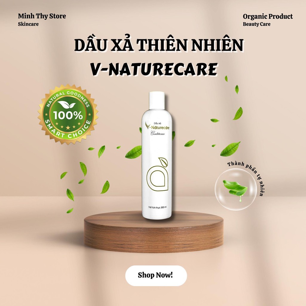 Dầu Xả Tóc Vnaturecare 300Ml: Nuôi Dưỡng Tóc Sâu