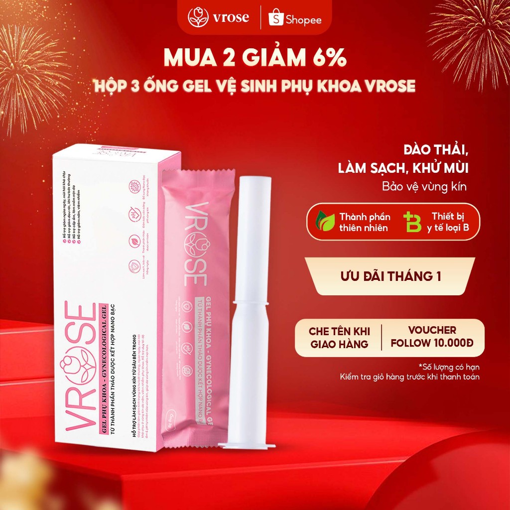 Gel Vệ Sinh Phụ Nữ Vrose