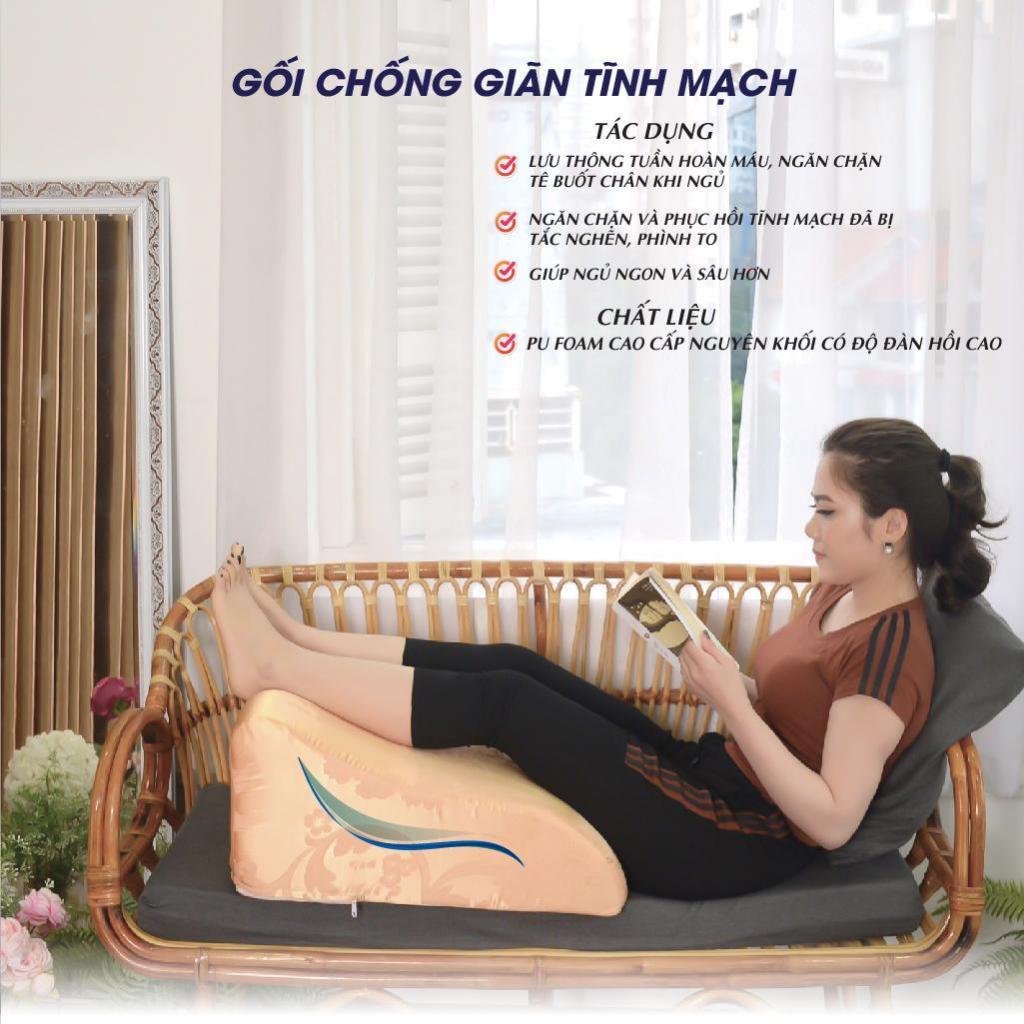 Gối Kê Chân Chống Giãn Tĩnh Mạch Chuyên Dụng Yorokobi Kt 25 &Amp; 28Cm Đánh Giá Thật