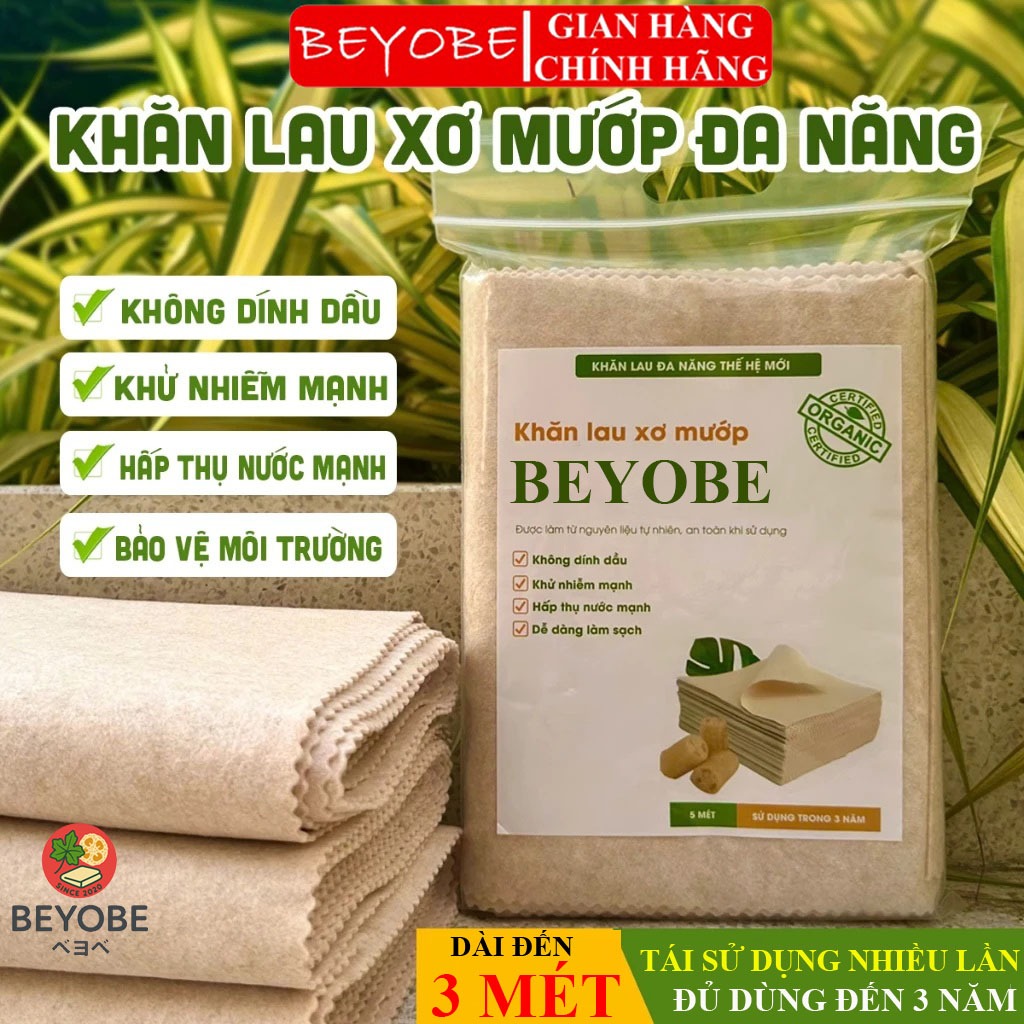 Khăn Lau Xơ Mướp Đa Năng