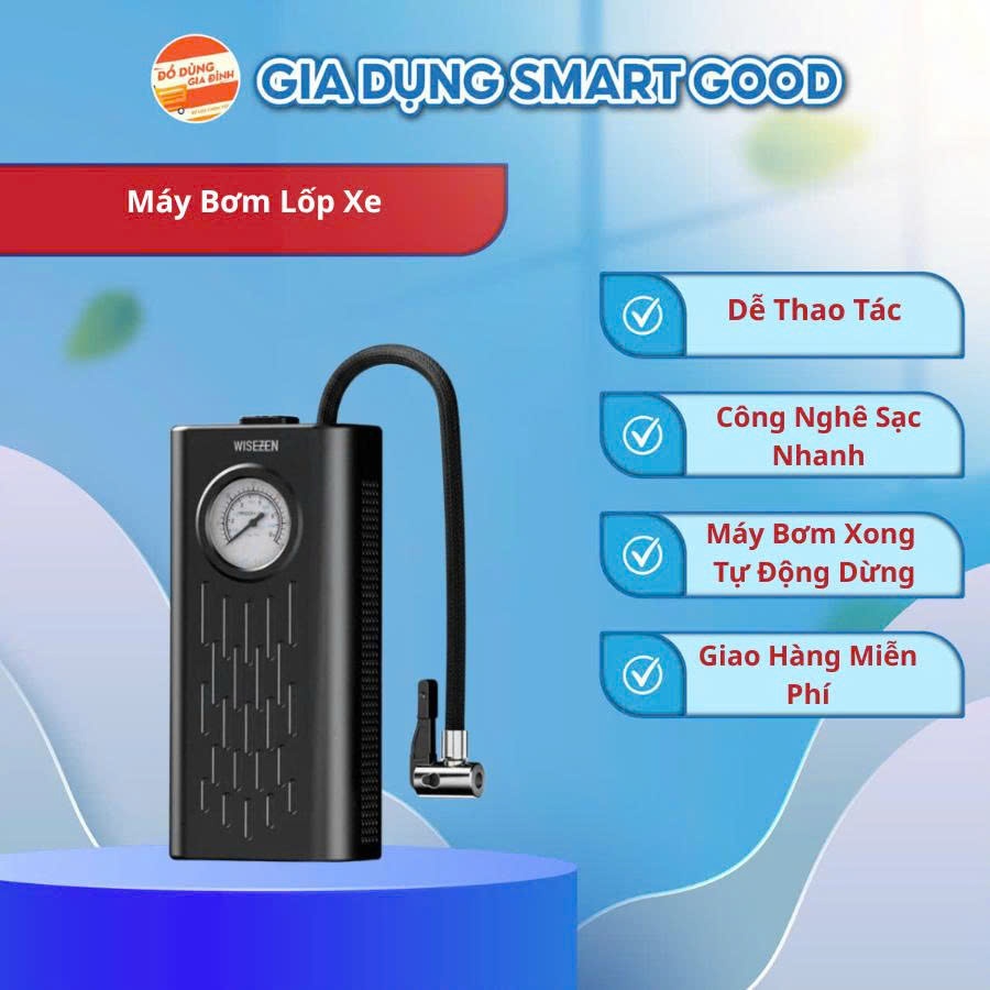 Máy Bơm Lốp Mini