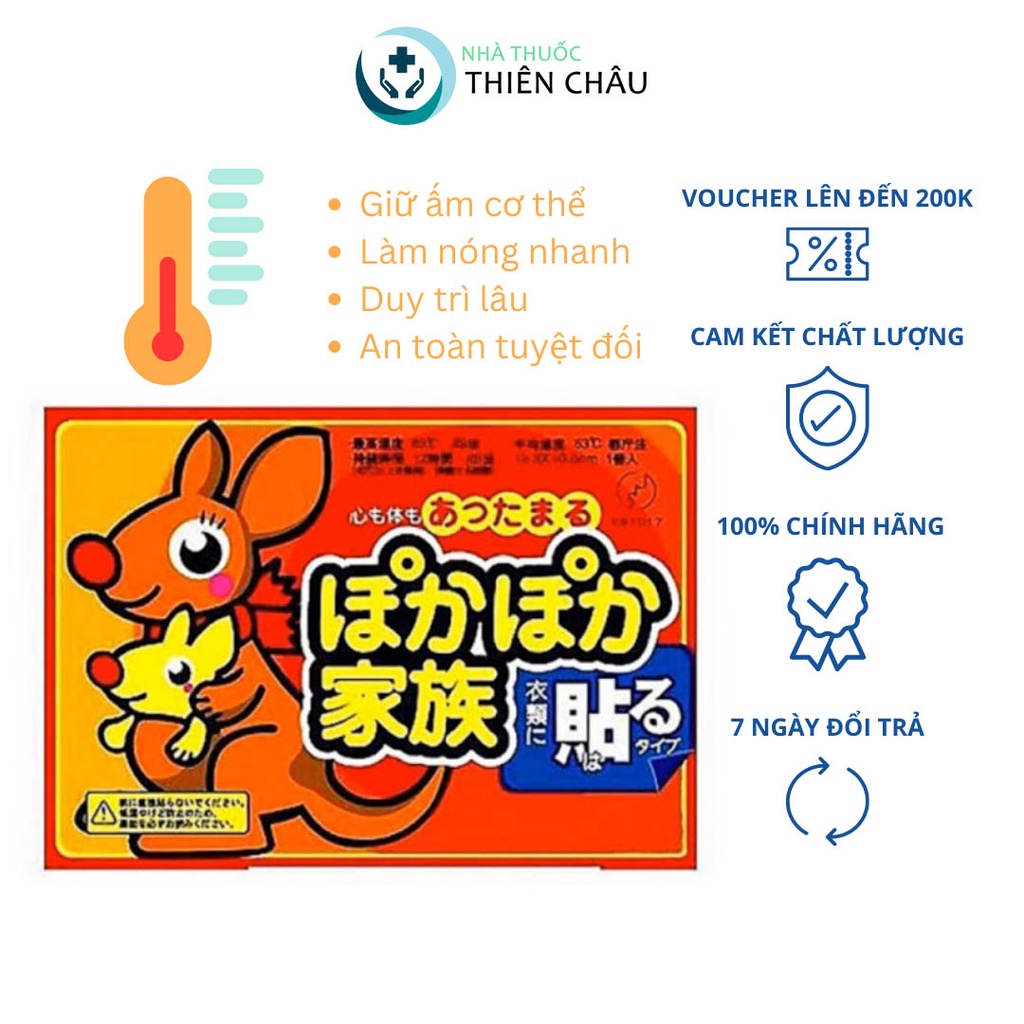 Miếng Dán Giữ Nhiệt Nhật Bản