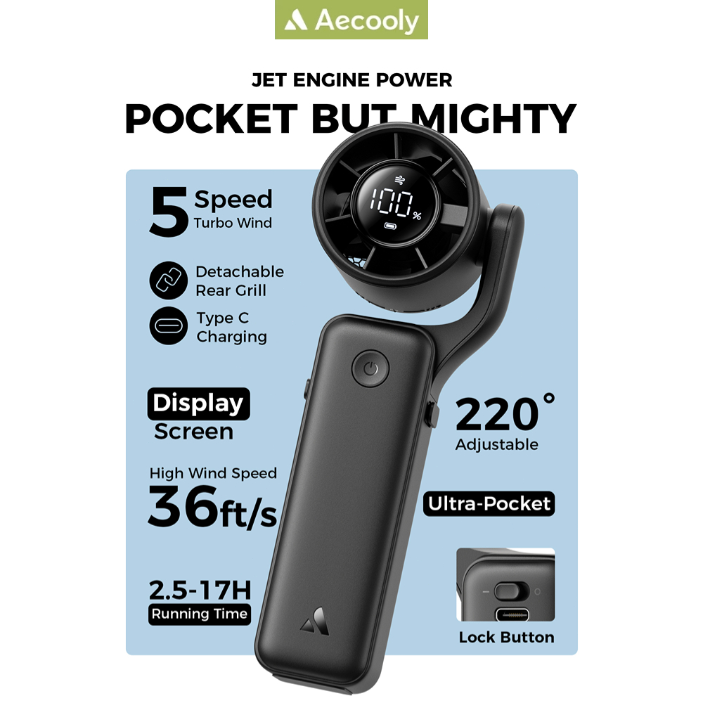 Quạt Cầm Tay Aecooly Airgimbal Turbo