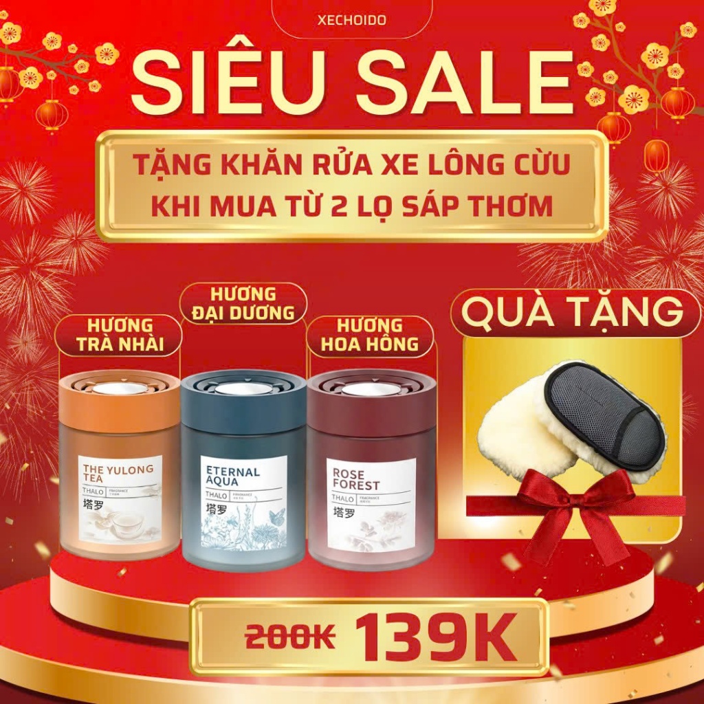 Sáp Thơm Xe Hơi Thalo