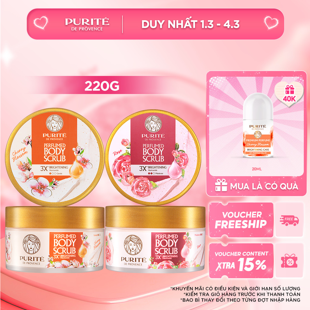 Tẩy Da Chết Hoa Anh Đào