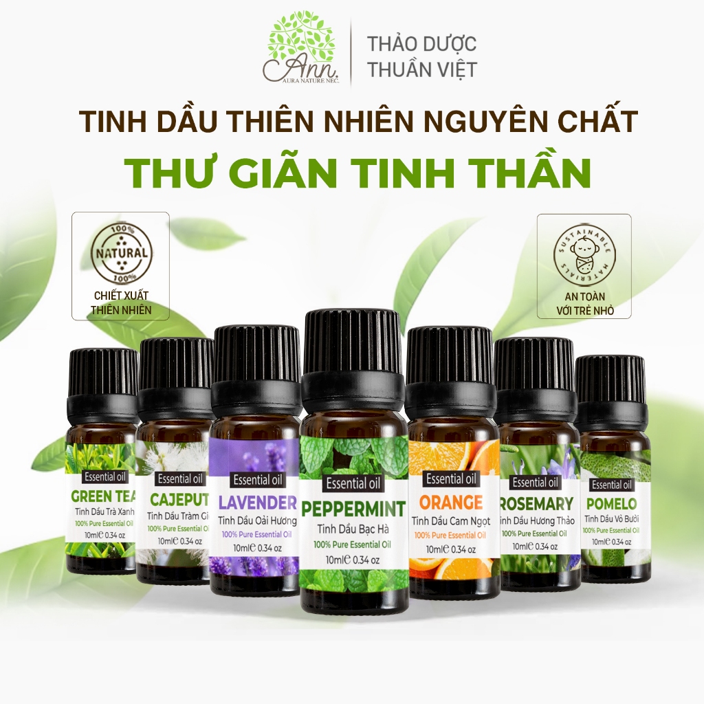 Tinh Dầu Cao Cấp Nguyên Chất
