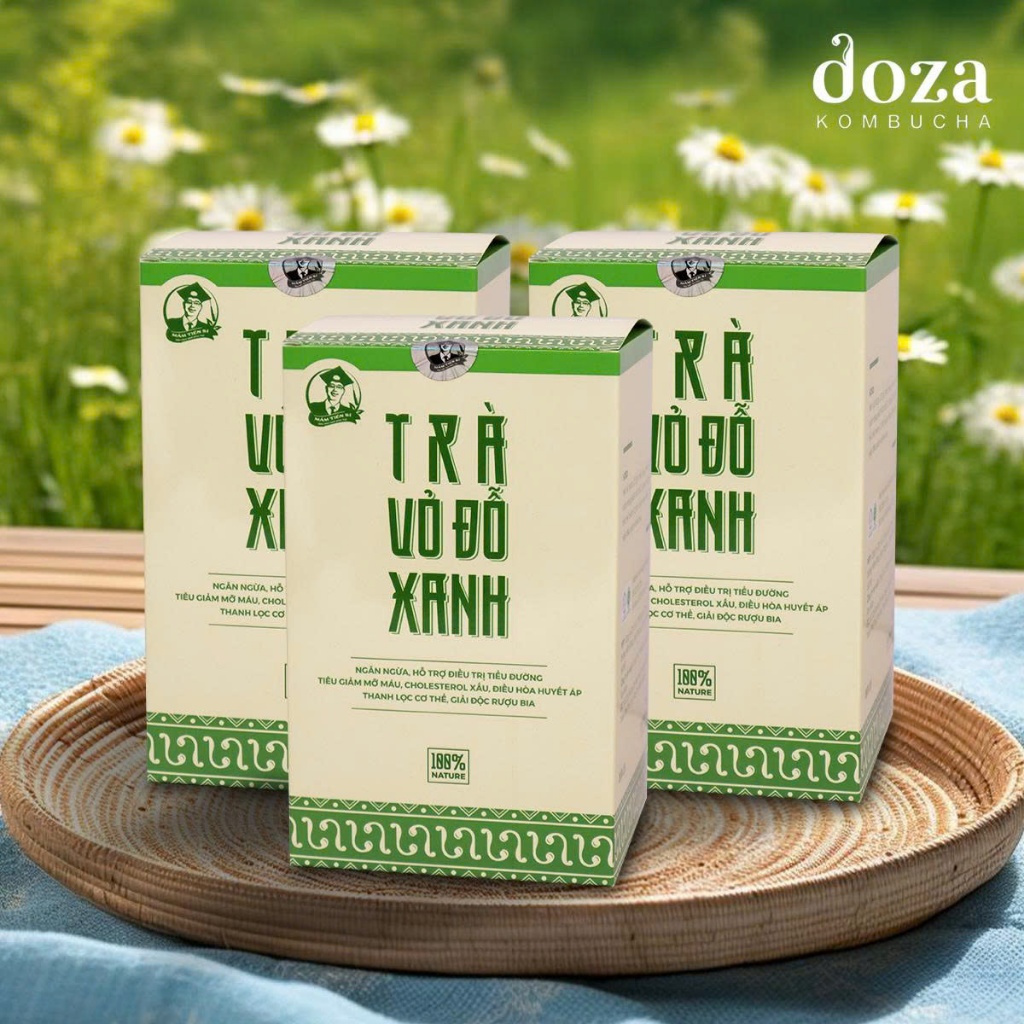 Túi Lọc Trà Vỏ Đỗ Xanh Hộp 30 Gói Chống Lão Hóa