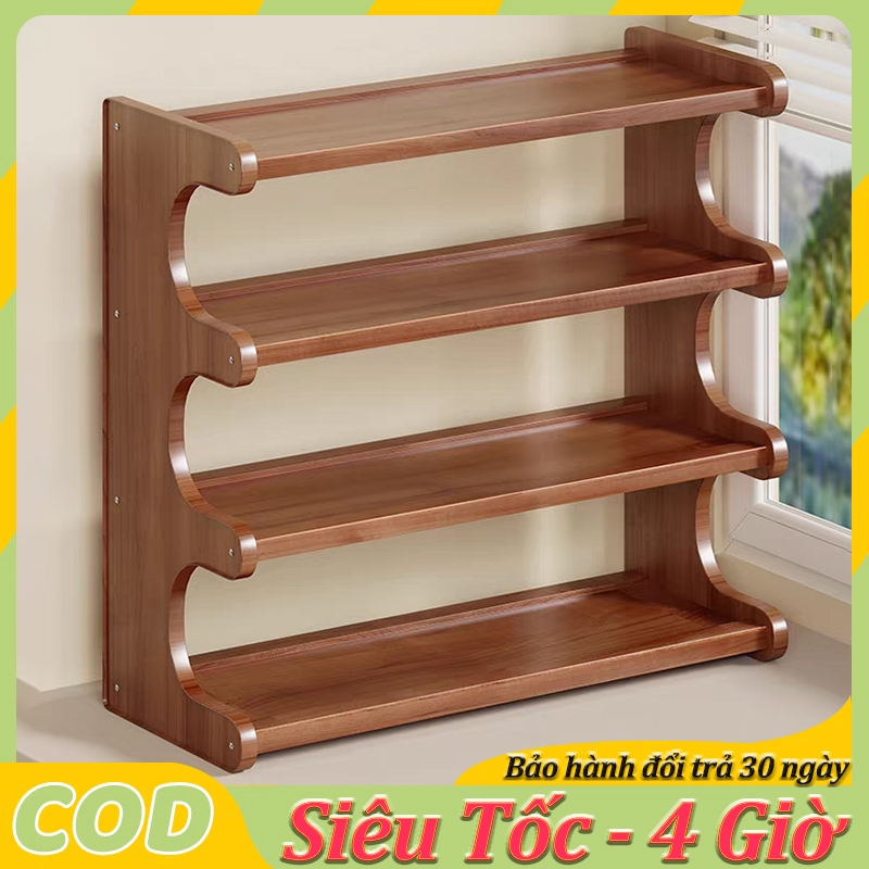 Kệ Giày Giá Đỡ Bằng Gỗ Kệ Sách Cốc Nước Đặt Giá Kệ Bàn Làm Việc Nhiều Tầng​ Giá Đỡ Cà Phê Kệ Lưu Trữ