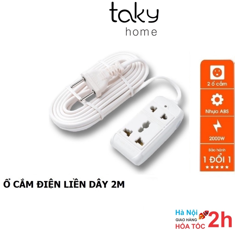 Dây Cắm 2 Lỗ - Takyhome