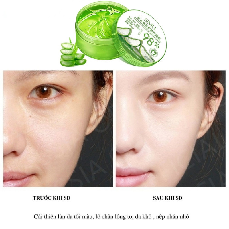 Gel Dưỡng Ẩm Và Làm Dịu Da Nha Đam Aloe Vera 98% Soothing 300Ml