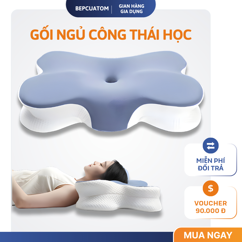Gối Công Thái Học Hỗ Trợ Ngủ Nhanh