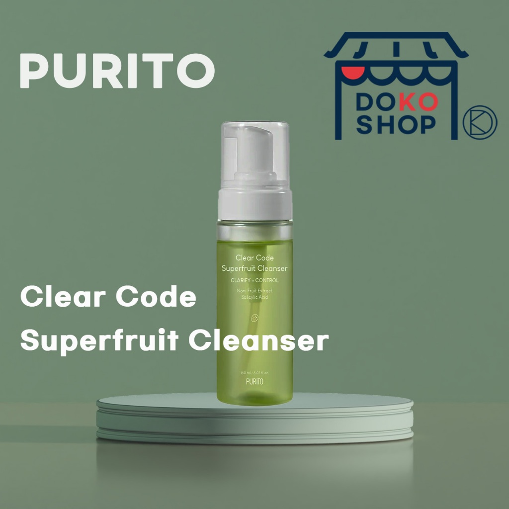 [Kbeauty] Sữa Rửa Mặt Siêu Trái Cây Purito Seoul Clear Code | Sữa Rửa Mặt Làm Sạch Nhẹ Nhàng &Amp; Chống