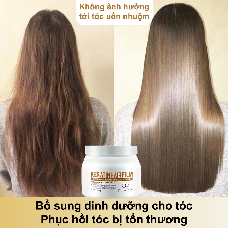 Kem Ủ Tóc Keratin Mặt Nạ Tóc Kem Duỗi Tóc Chăm Sóc Tóc Mềm Mượt Phục Hồi Tóc Hư Tổn Khô Dưỡng