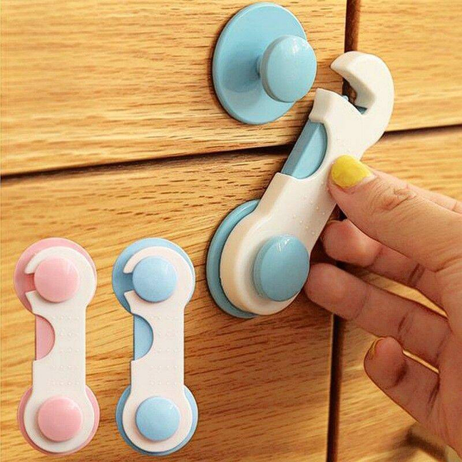 Khóa An Toàn Cho Bé Lưu Trữ Trẻ Em Cửa Tủ Dính Tủ Khóa Trẻ Em Trẻ Em Bảo Vệ An Ninh Cho Trẻ Tập Đi T