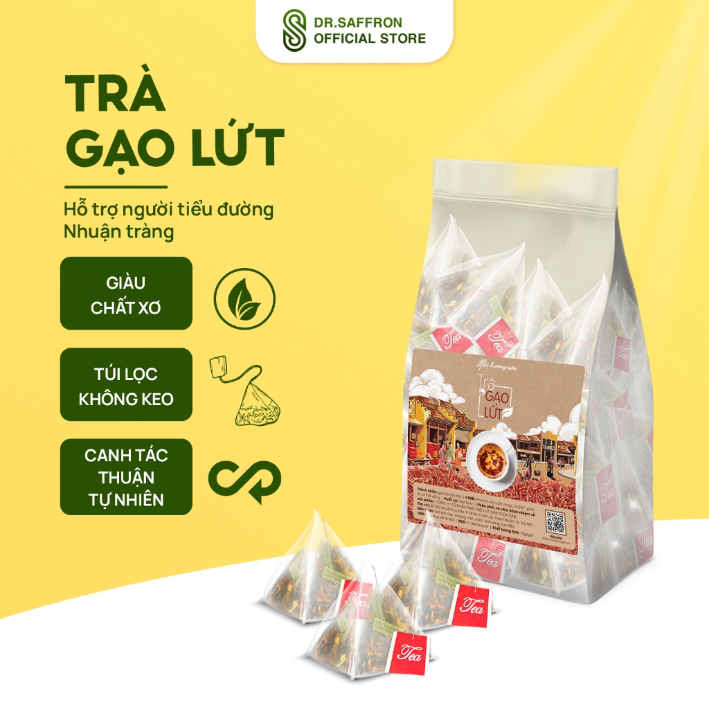 Trà Gạo Lứt Mộc Hương Sơn Giữ Gìn Vóc Dáng