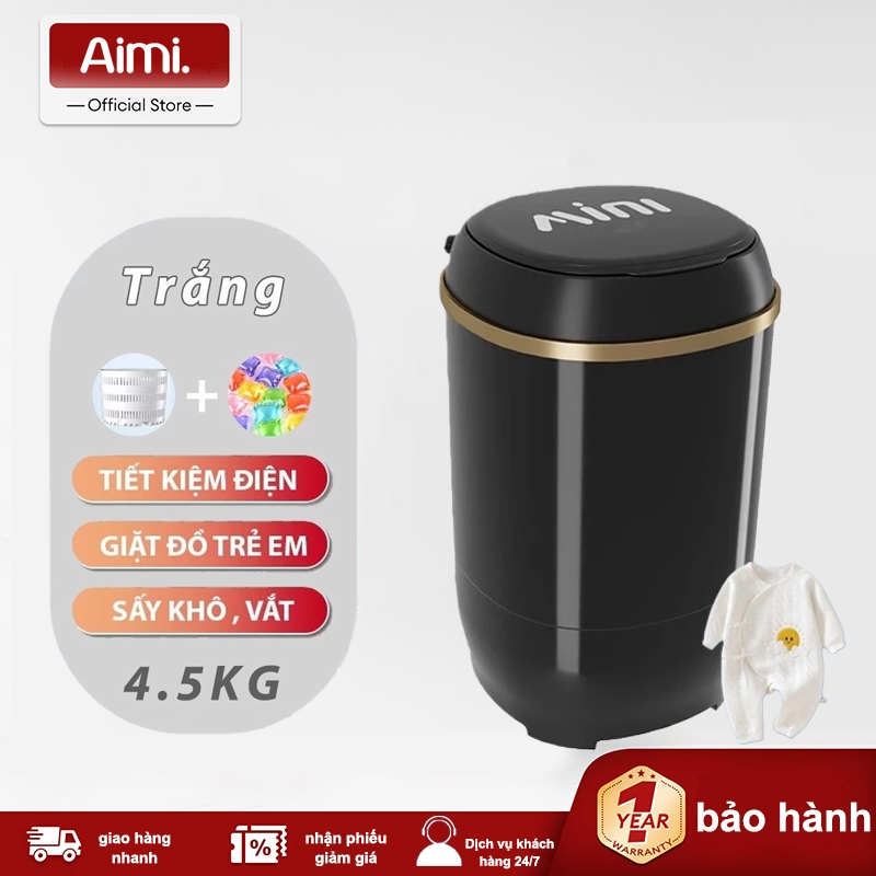 [Bh 12 Tháng ]Aimi Máy Giặt Mini Tự Động 85%
