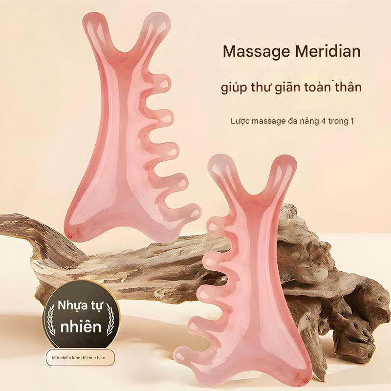 [Cod] Dụng Cụ Mát Xa Da Mặt Máy Mát Xa Đầu Chống Lão Hóa Máy Cạo Cổ Gua Sha Để Thư Giãn Nâng Và Săn